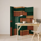 EARTHY FIGURES Rumsavdelare 4 paneler