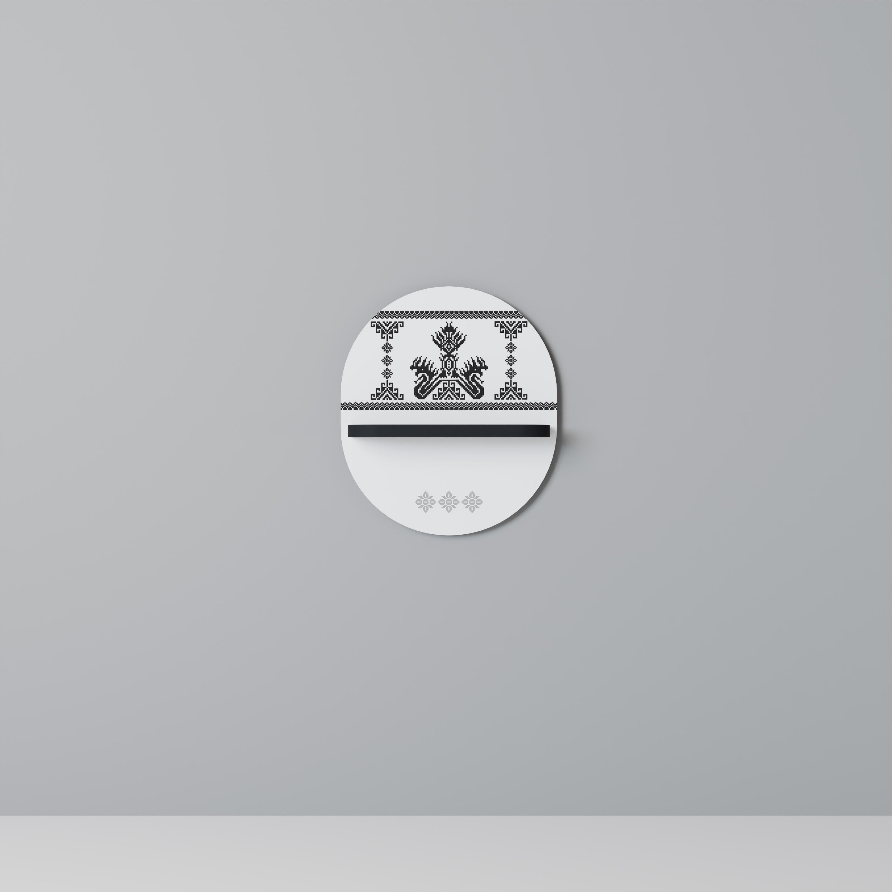 MYTHIC STITCH Decorative Art Shelf