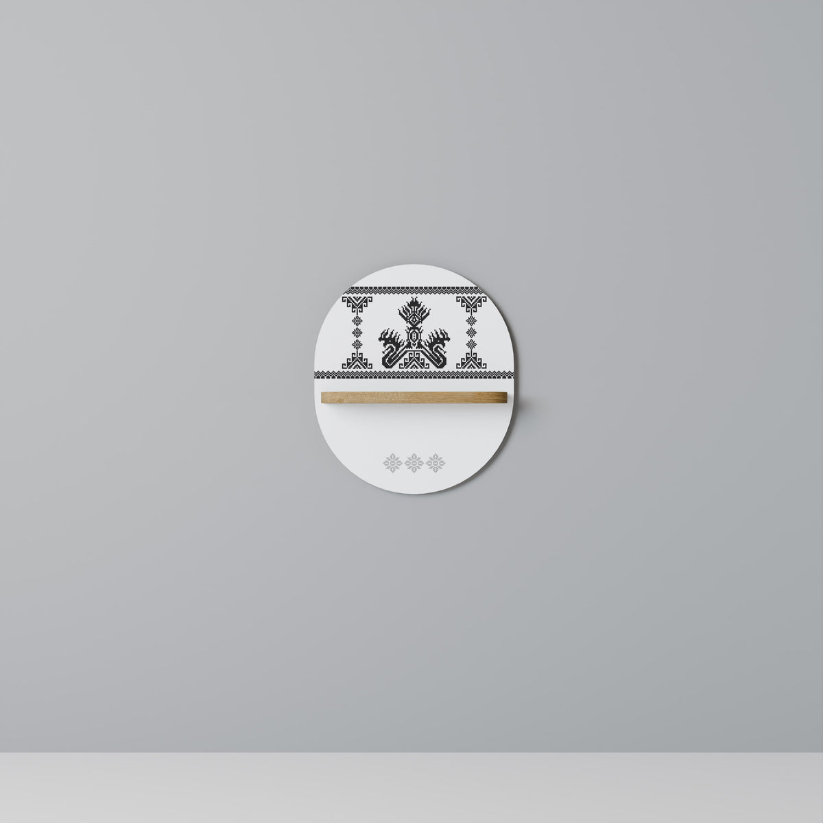 MYTHIC STITCH Dekoratives Wandregal