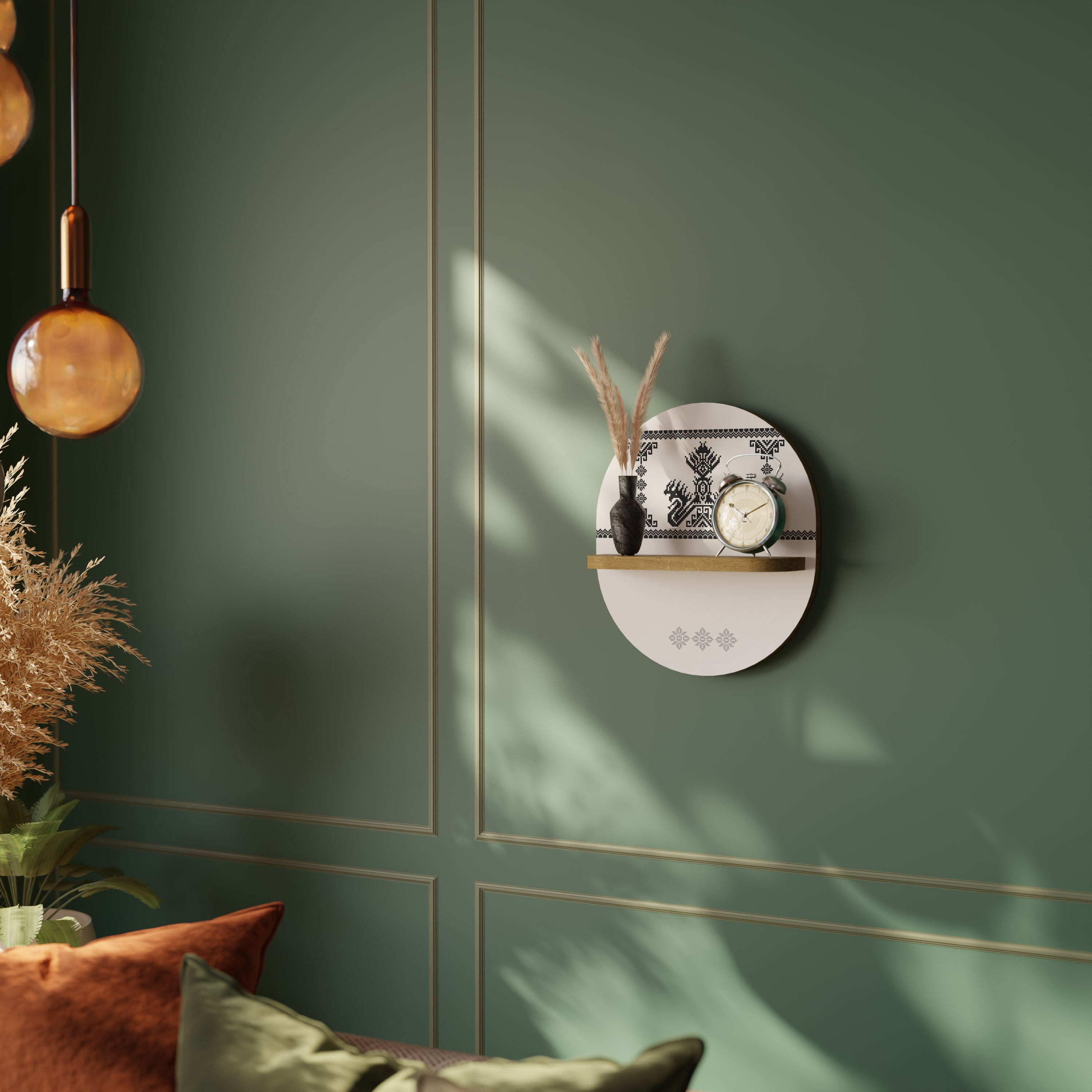 MYTHIC STITCH Decorative Art Shelf