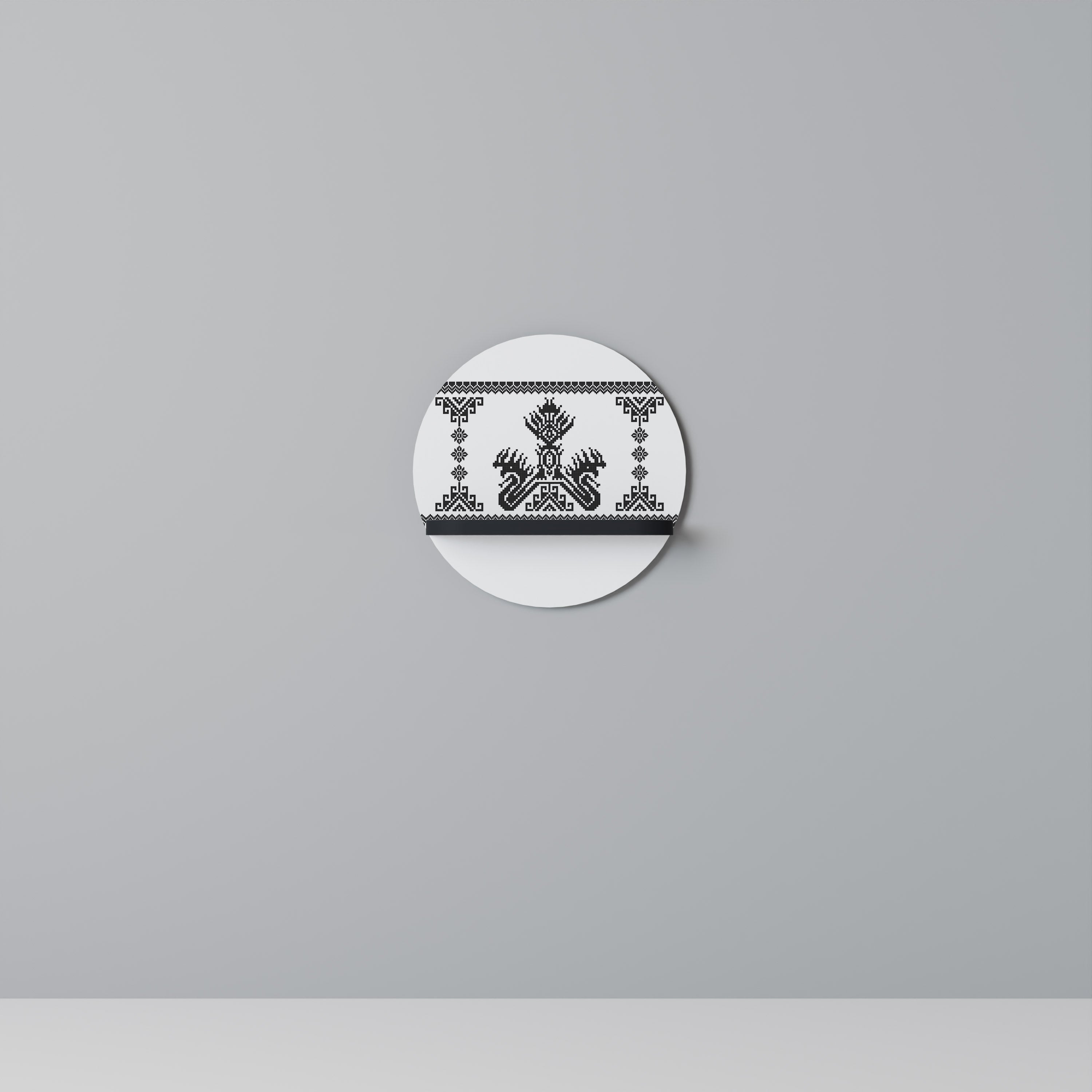 MYTHIC STITCH Decorative Art Shelf