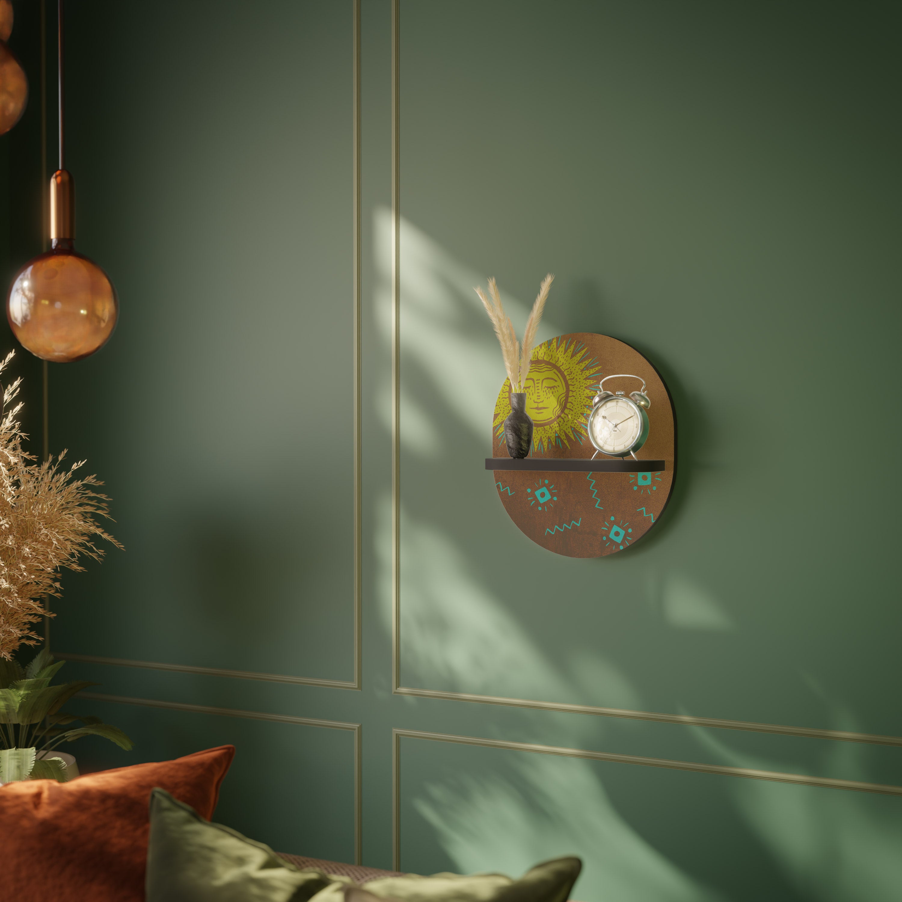 SUNSHINE PRAISE Decorative Art Shelf