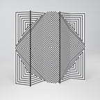 POLYGON ILLUSION Παραβάν με 5 πάνελ
