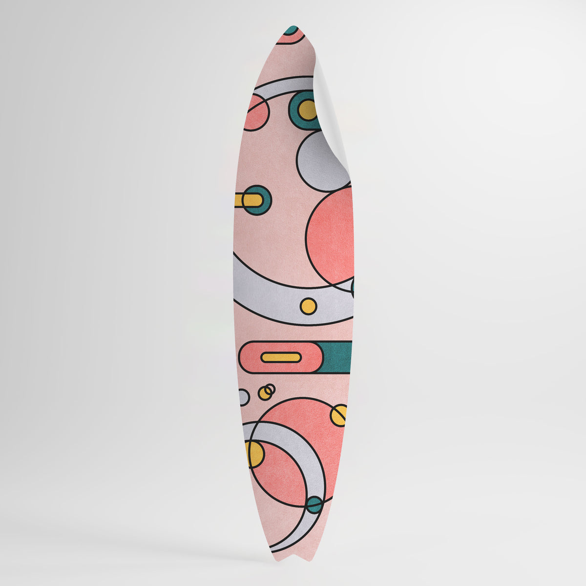 GOSSAMER ECHOES Surfboard-Wandsticker