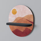 LUMINOUS SUNLIGHT Decorative Art Shelf