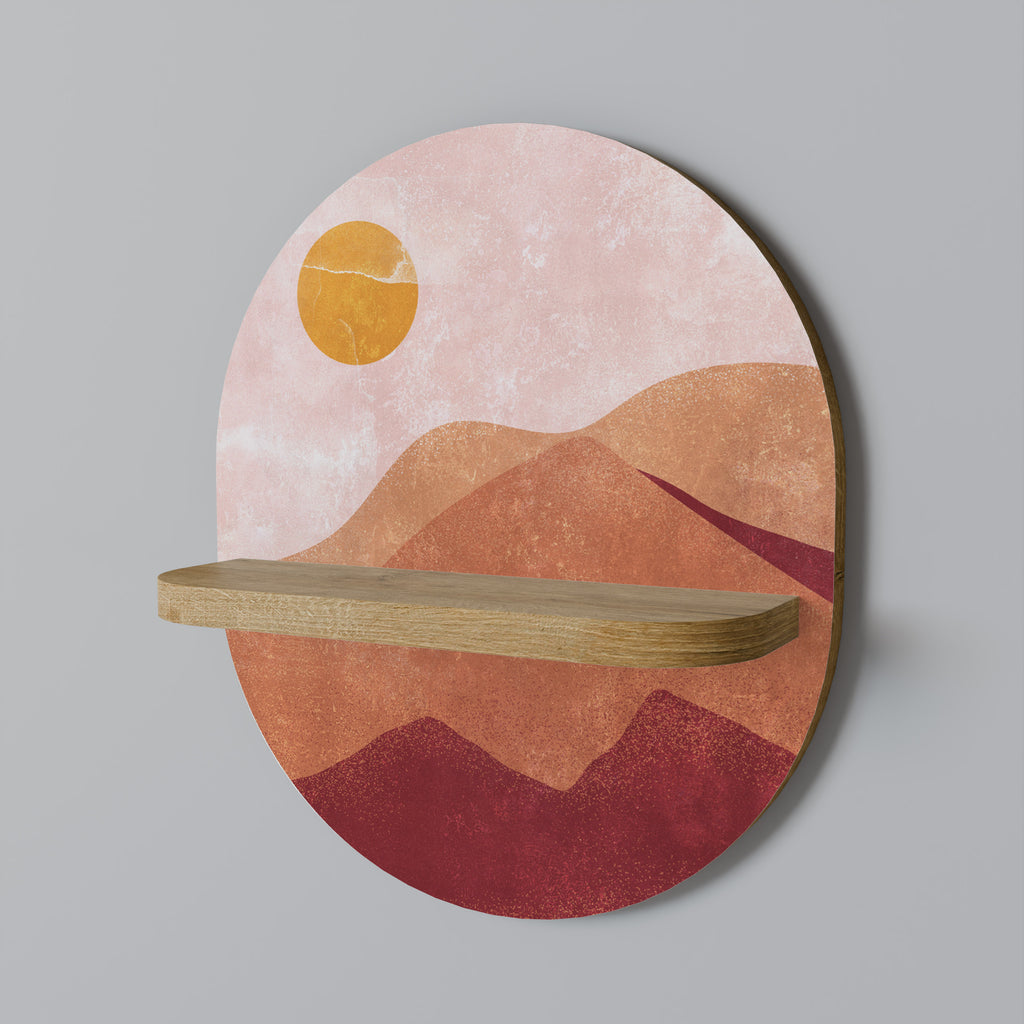 LUMINOUS SUNLIGHT Decorative Art Shelf