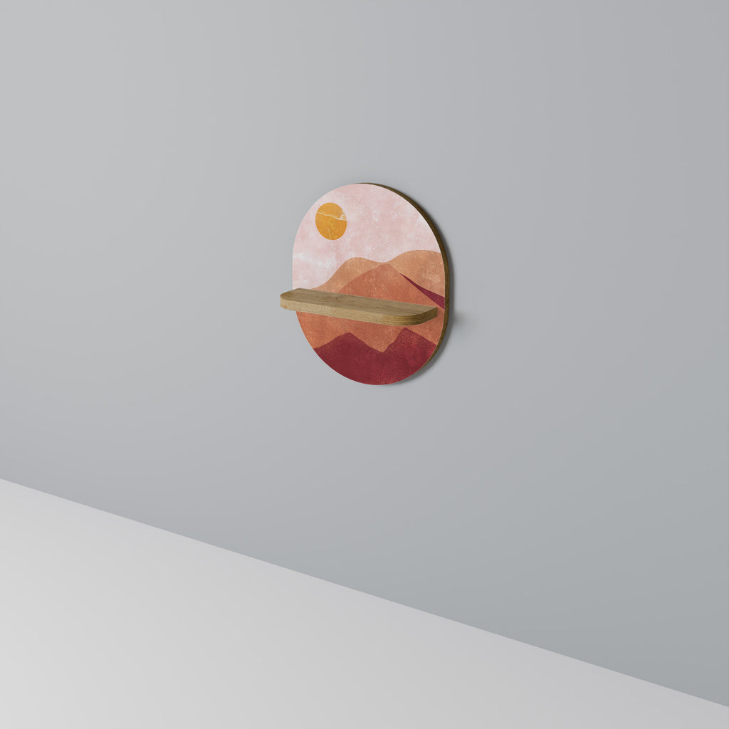 LUMINOUS SUNLIGHT Decorative Art Shelf