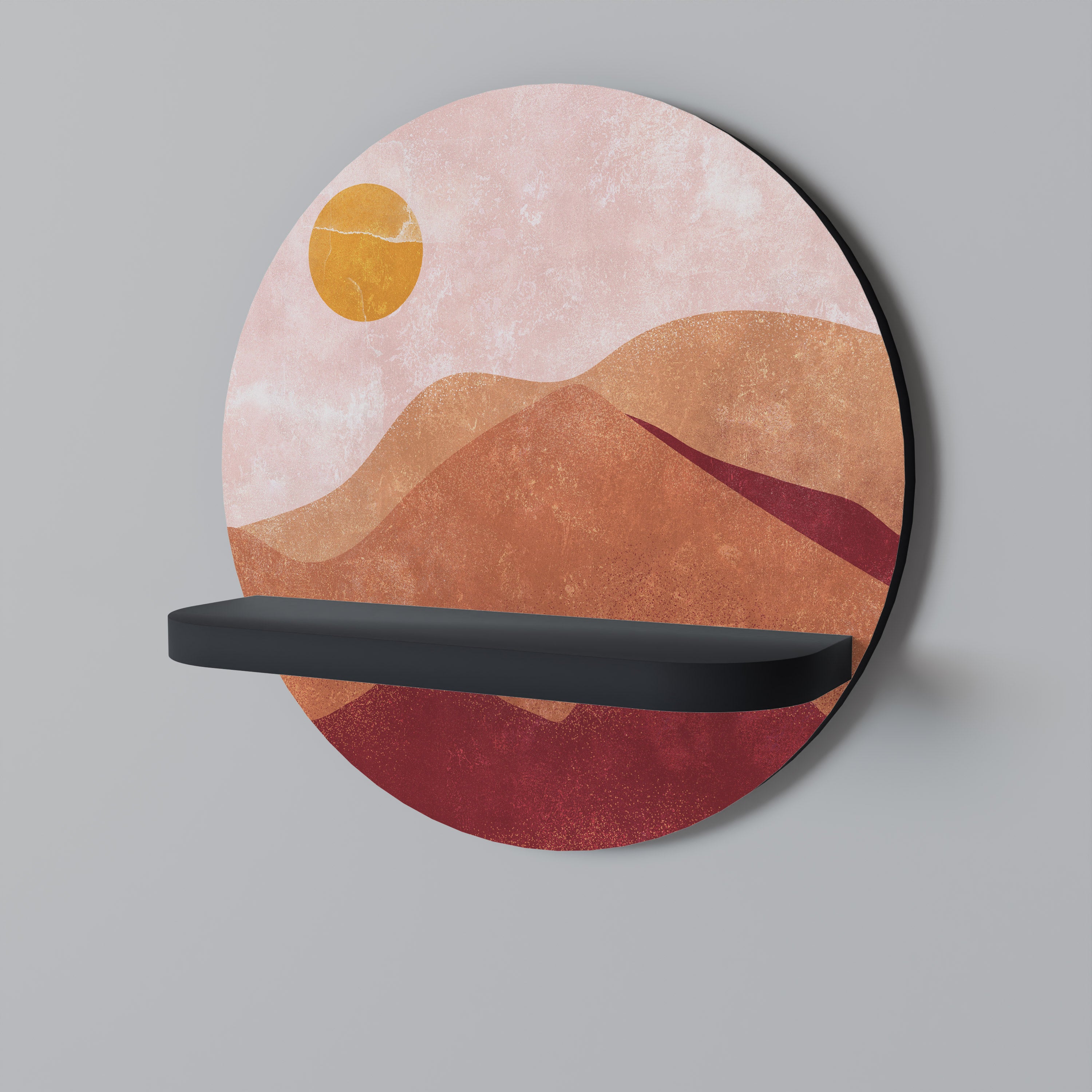 LUMINOUS SUNLIGHT Decorative Art Shelf