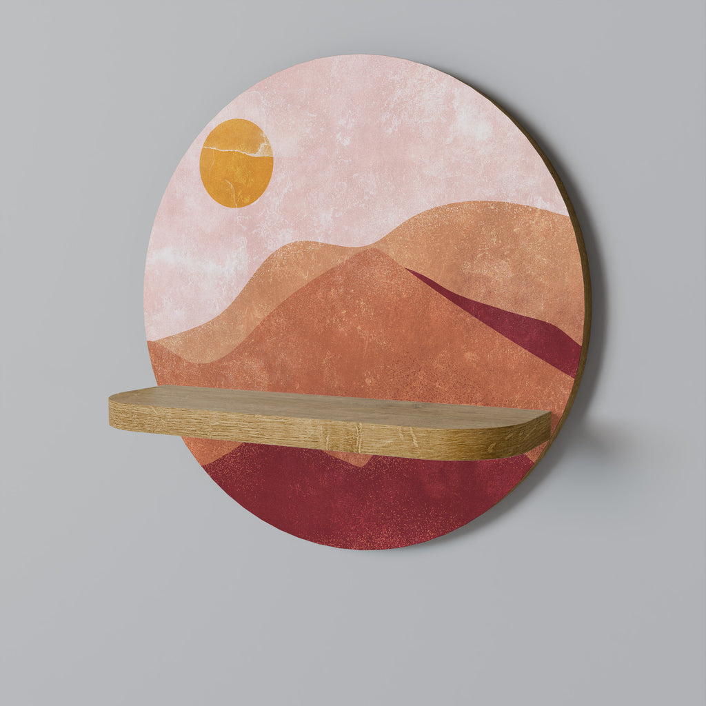 LUMINOUS SUNLIGHT Decorative Art Shelf