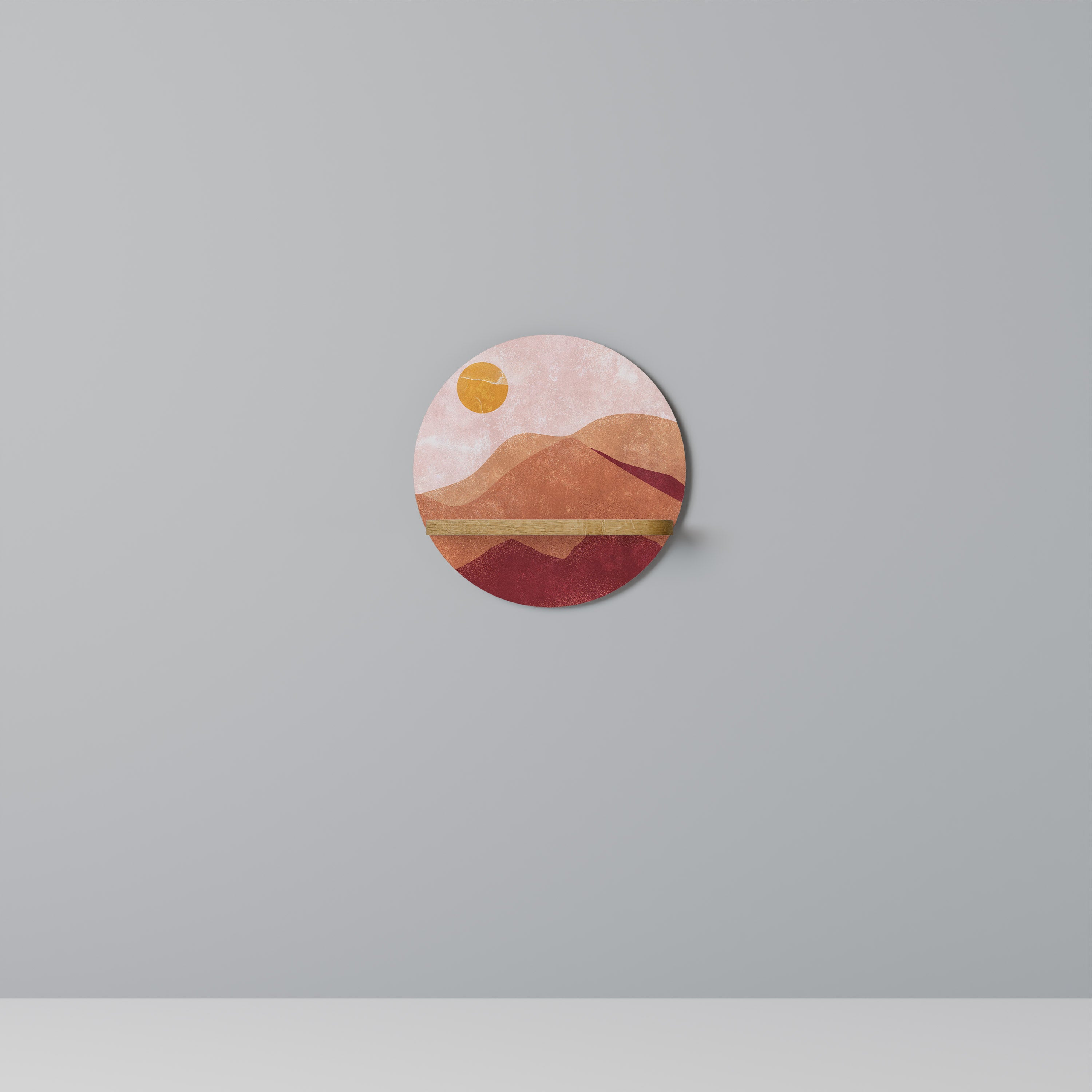 LUMINOUS SUNLIGHT Decorative Art Shelf