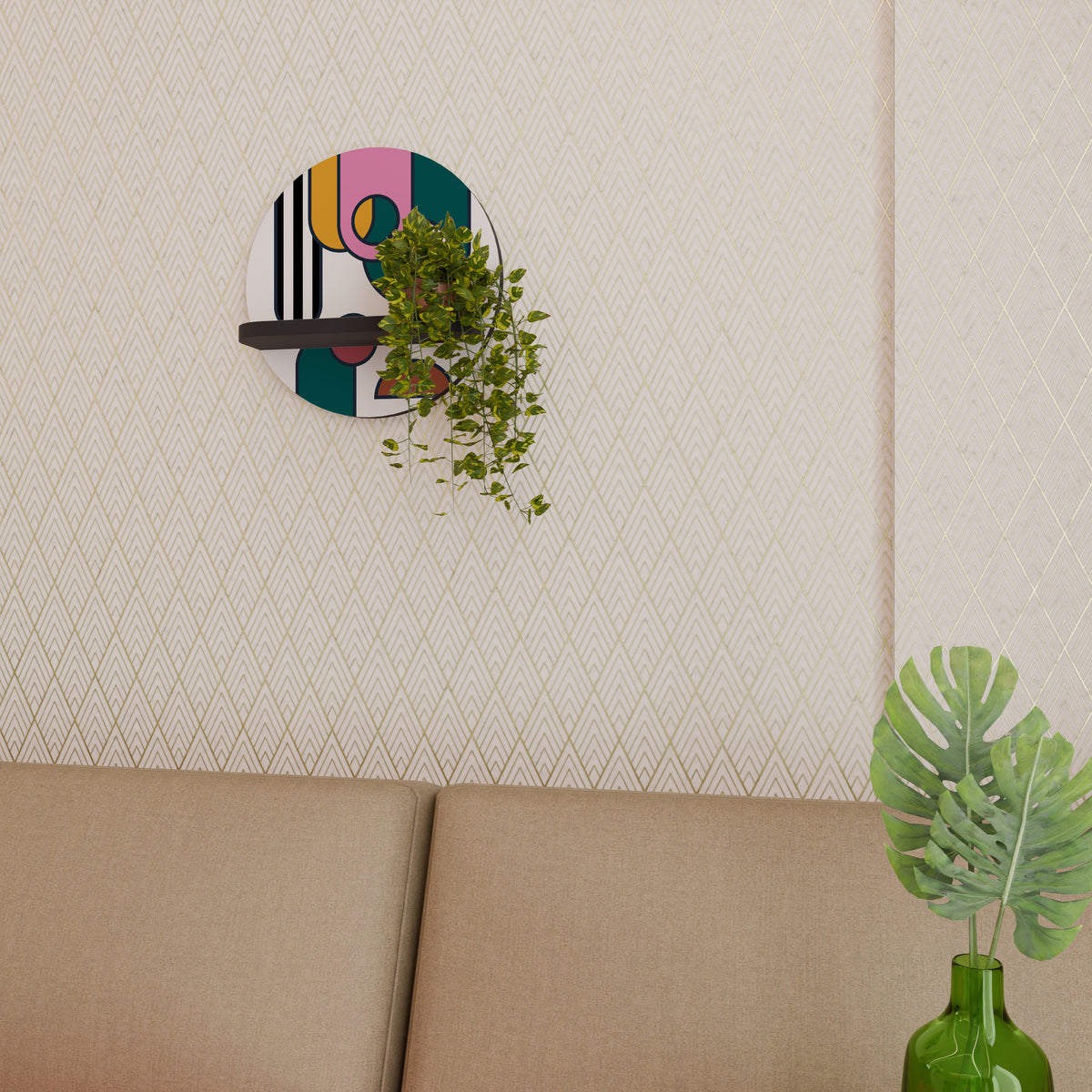 COOL STORY Dekoratives Wandregal