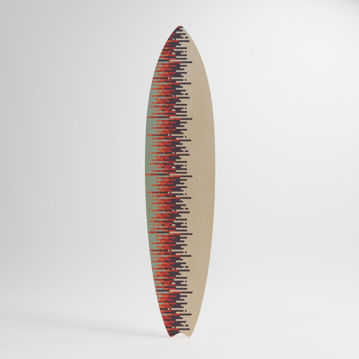 CHROMA CONTOURS Surfboard Decorative Panel
