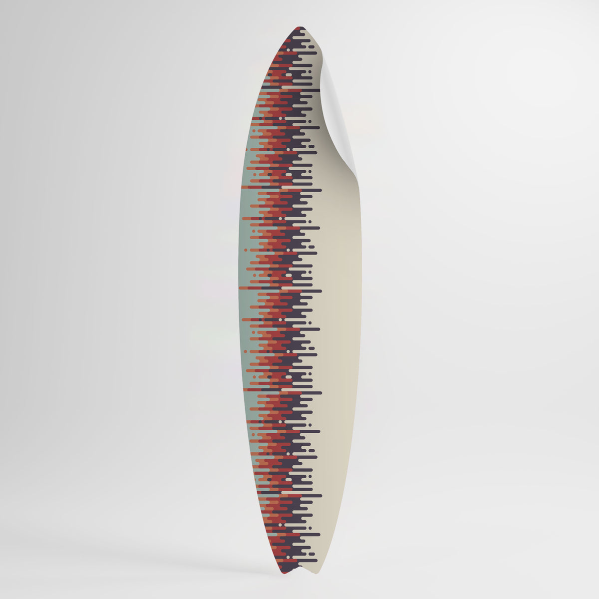 CHROMA CONTOURS Surfboard-Wandsticker