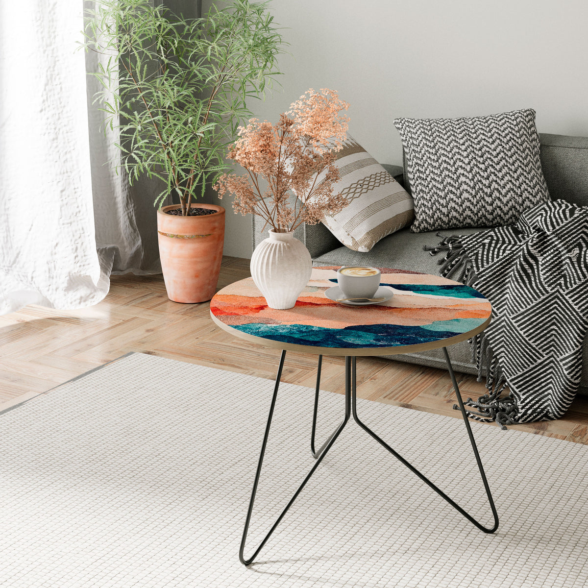ABSTRACT LANDSCAPE Coffee Table