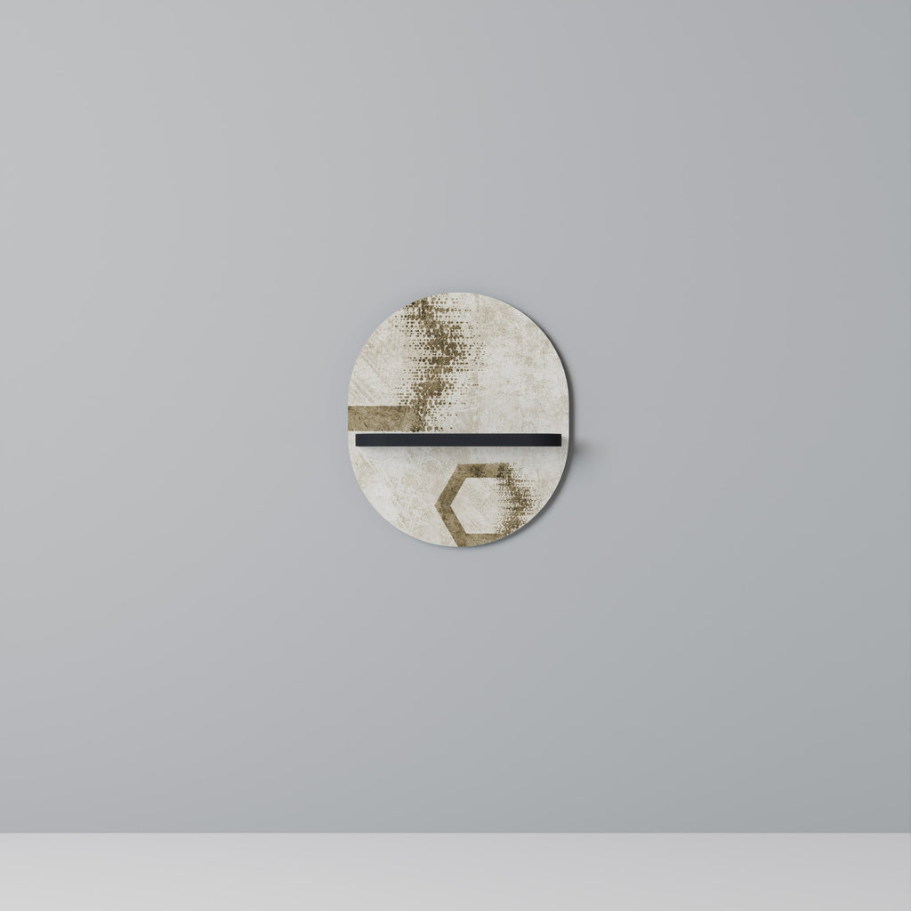 HEXAGONAL SHAPES Decorative Art Shelf