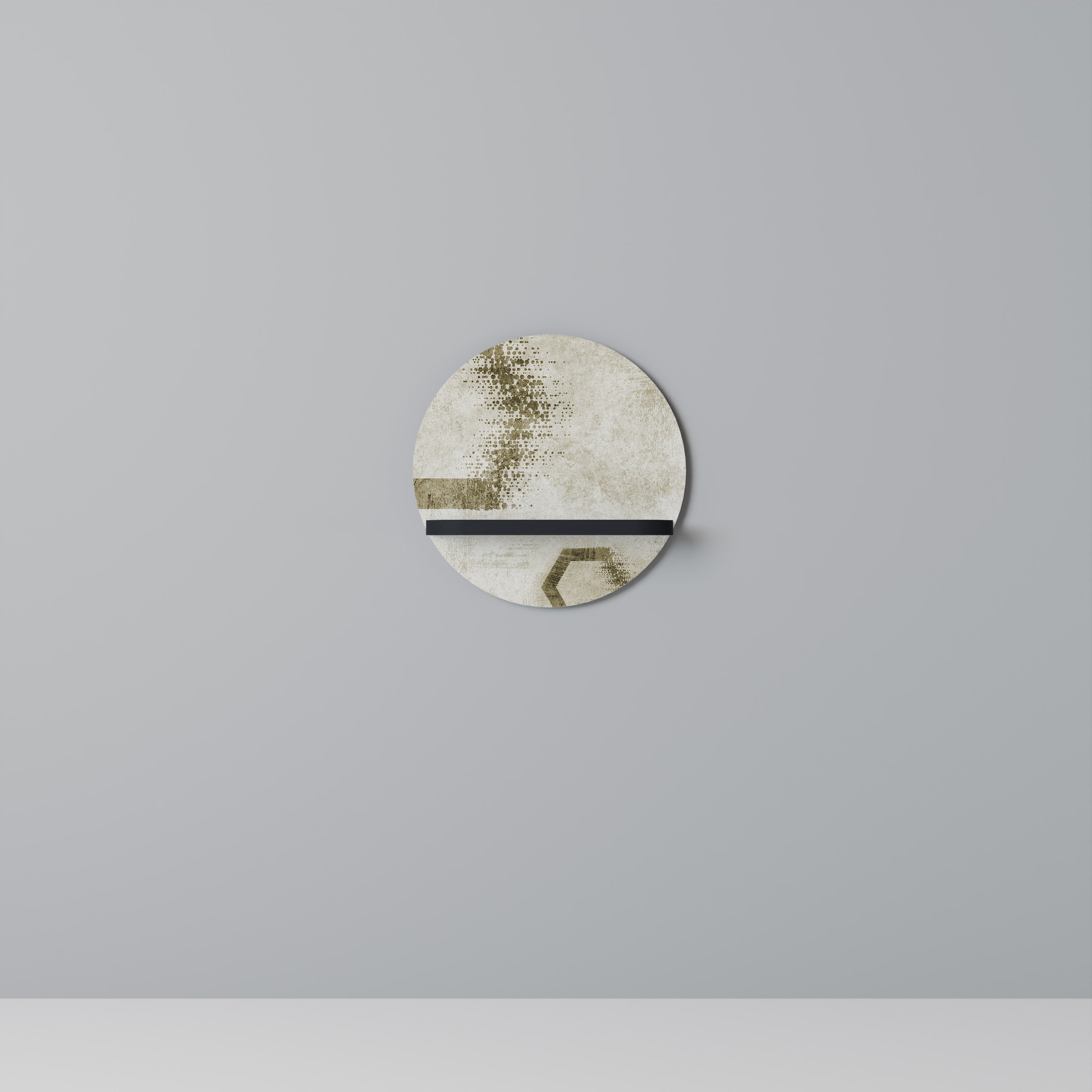 HEXAGONAL SHAPES Decorative Art Shelf