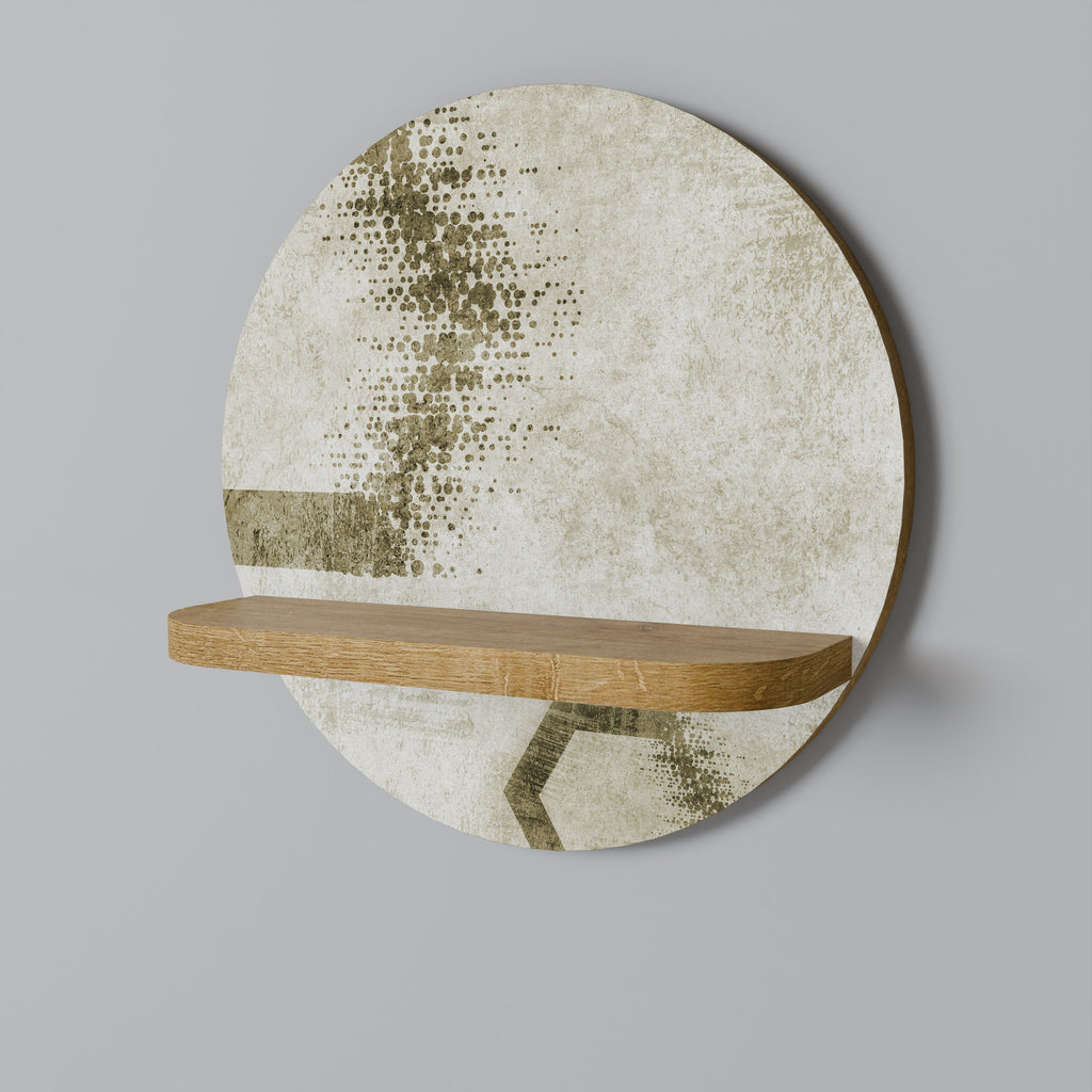 HEXAGONAL SHAPES Decorative Art Shelf