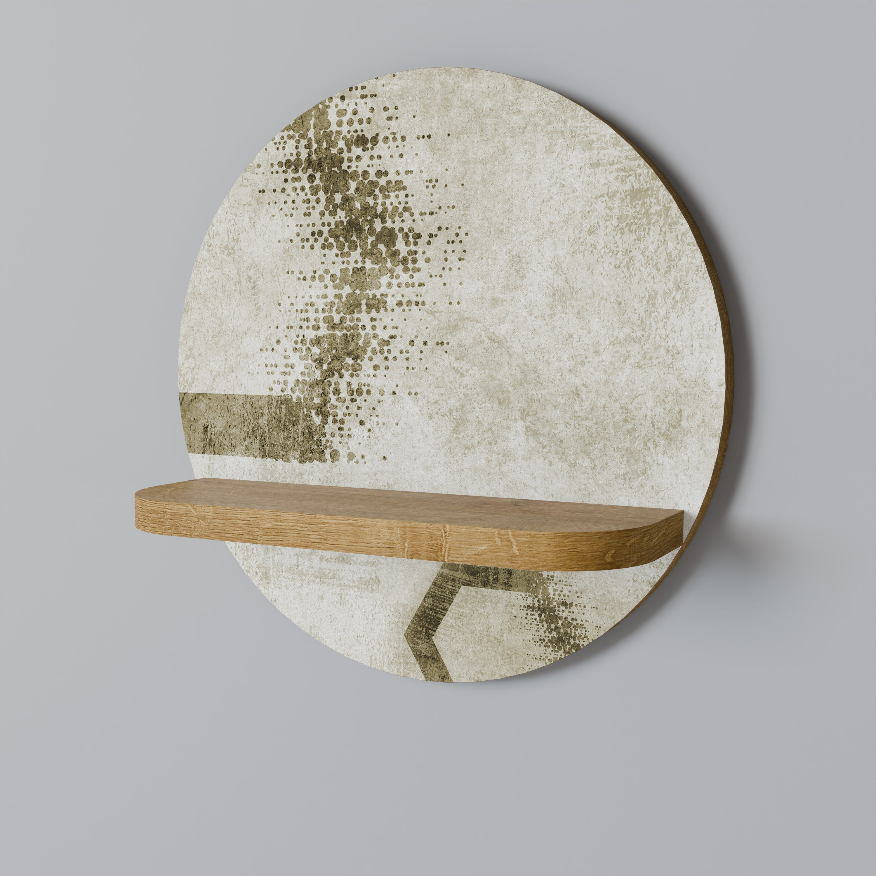 HEXAGONAL SHAPES Decorative Art Shelf