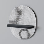 HEXAGONAL FIGURES Decorative Art Shelf