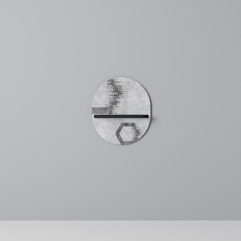 HEXAGONAL FIGURES Decorative Art Shelf