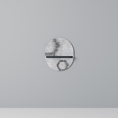 HEXAGONAL FIGURES Art Shelf