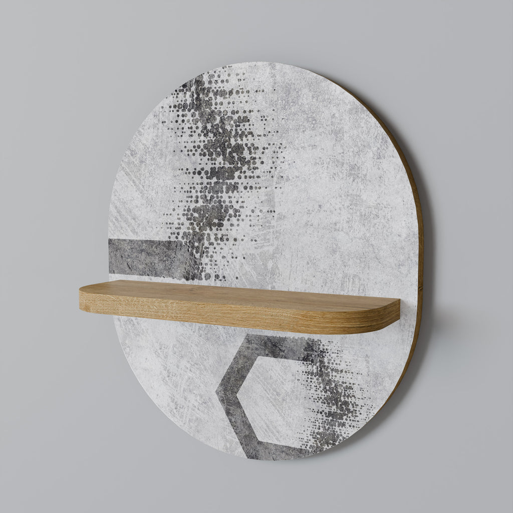 HEXAGONAL FIGURES Decorative Art Shelf