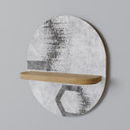 HEXAGONAL FIGURES Decorative Art Shelf