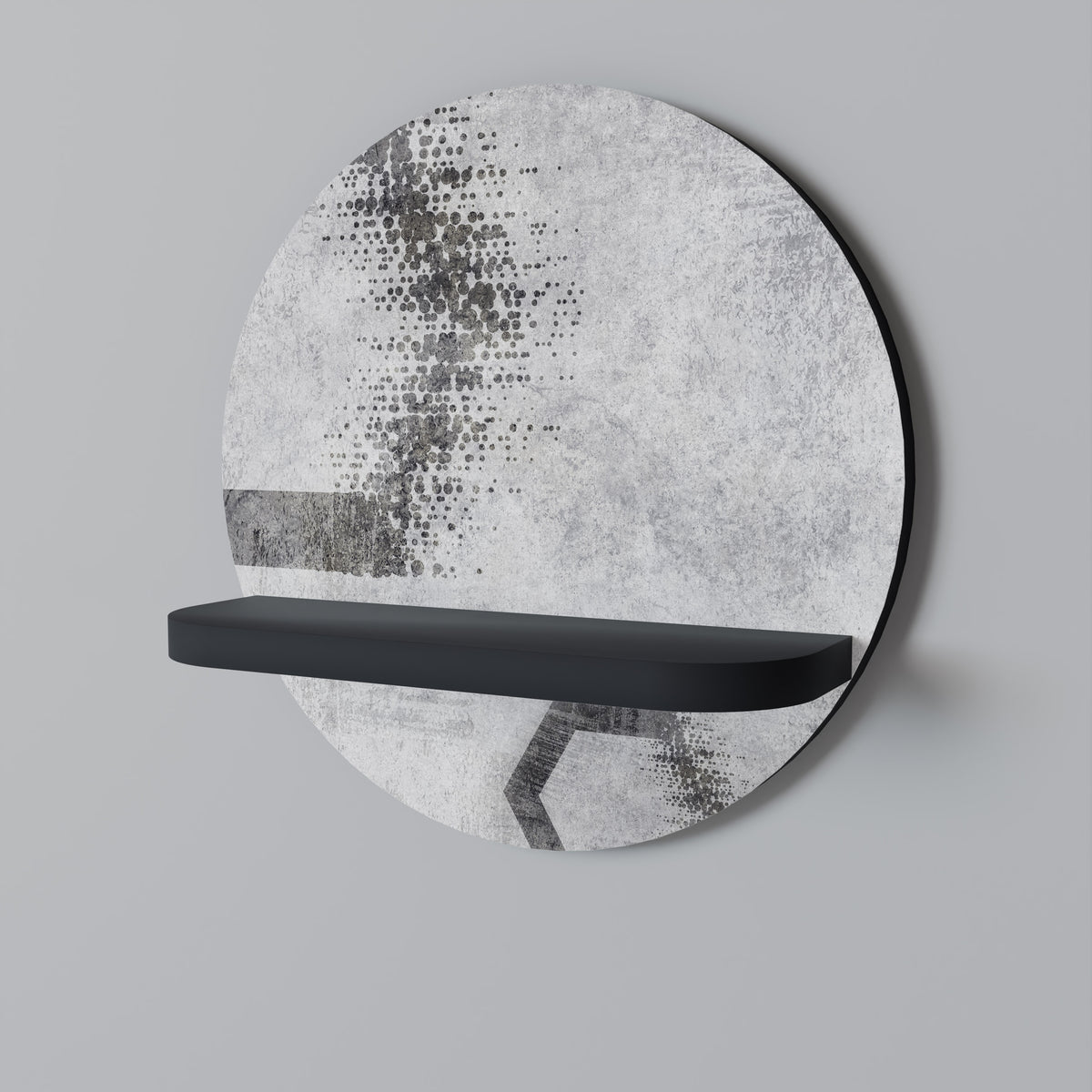 HEXAGONAL FIGURES Dekoratives Wandregal