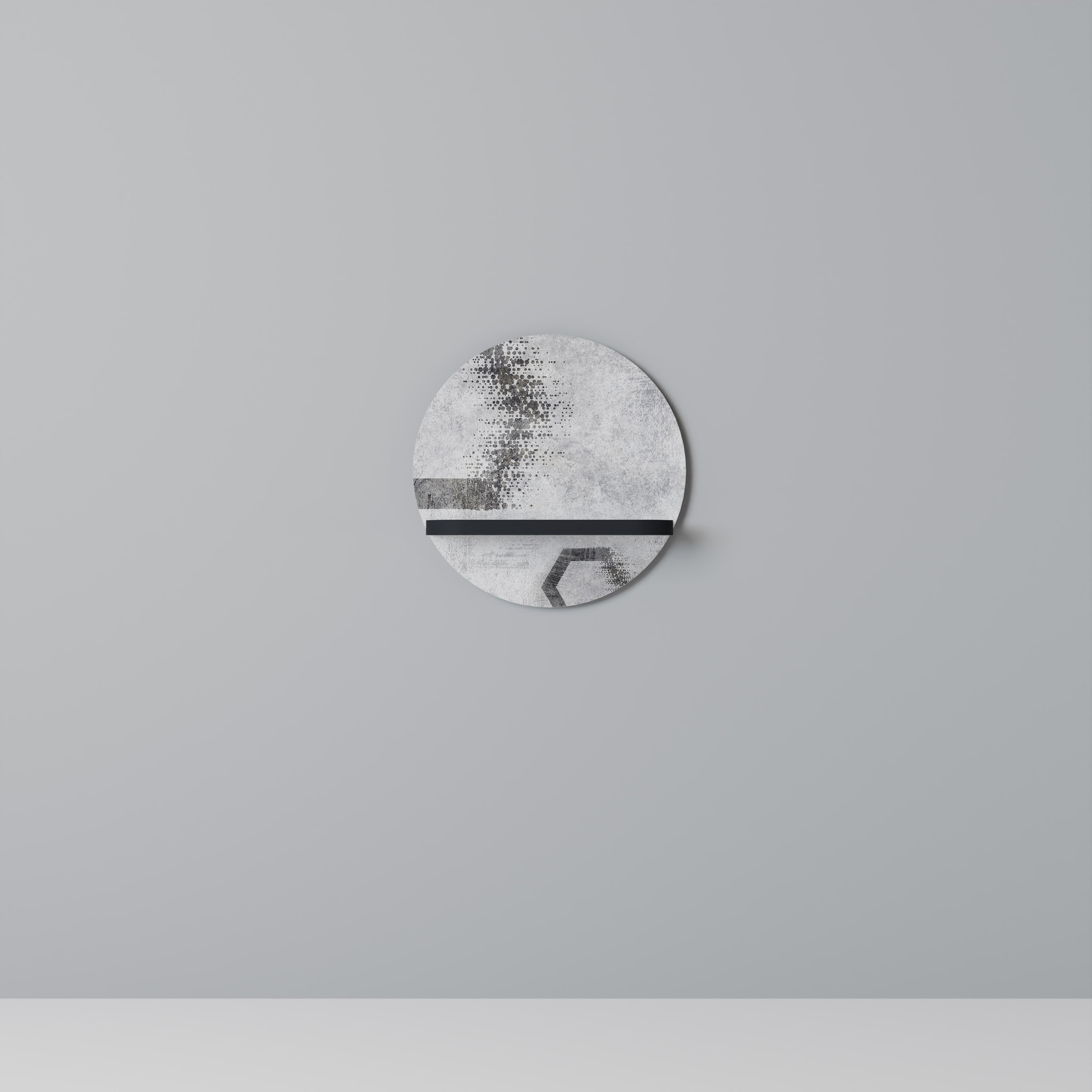 HEXAGONAL FIGURES Decorative Art Shelf