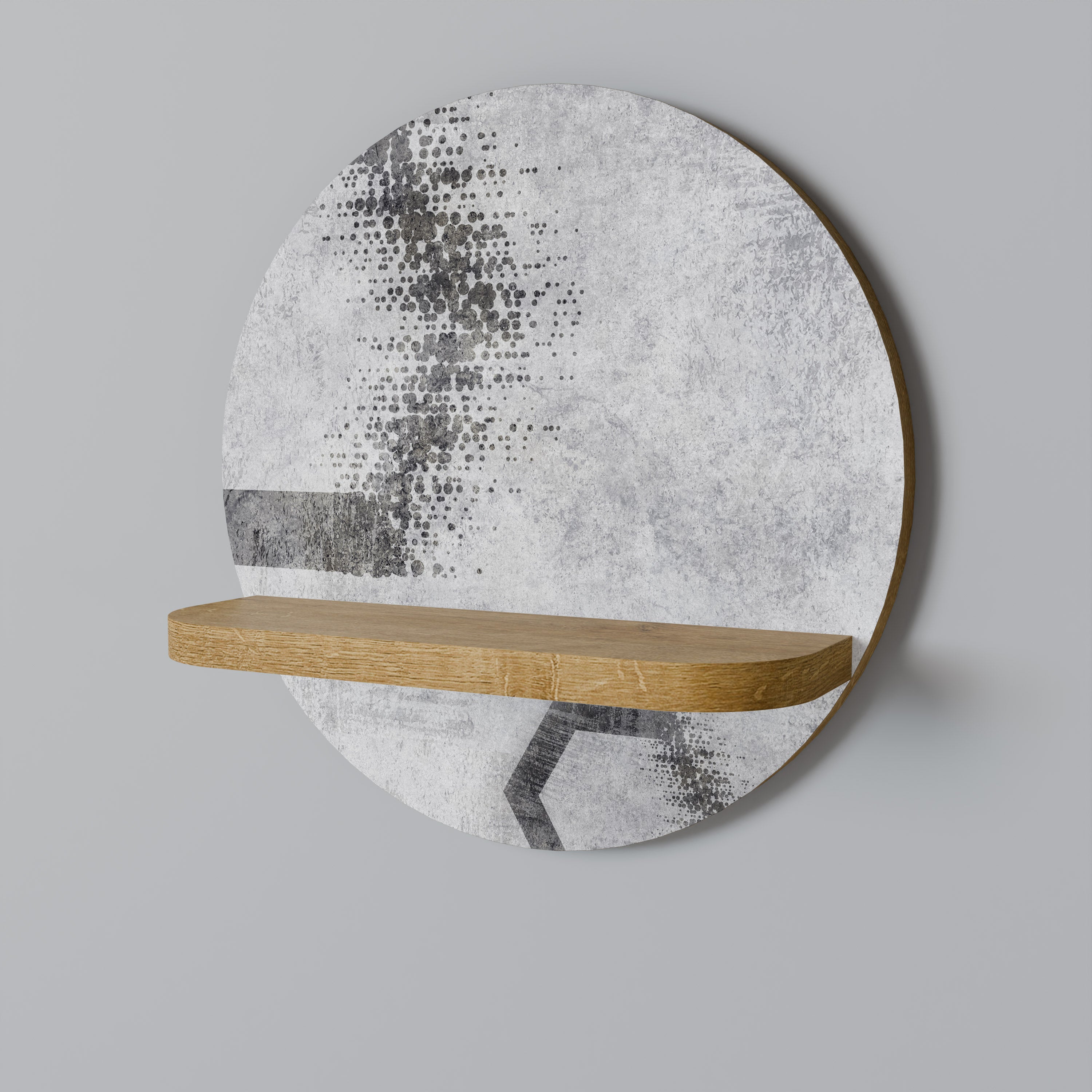 HEXAGONAL FIGURES Decorative Art Shelf