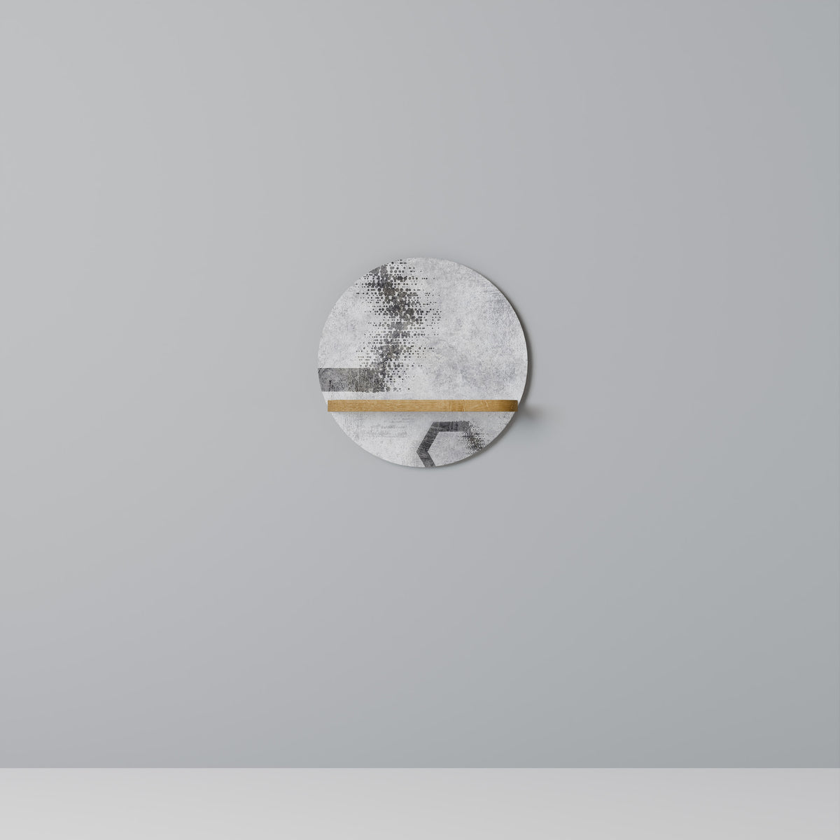 HEXAGONAL FIGURES Dekoratives Wandregal