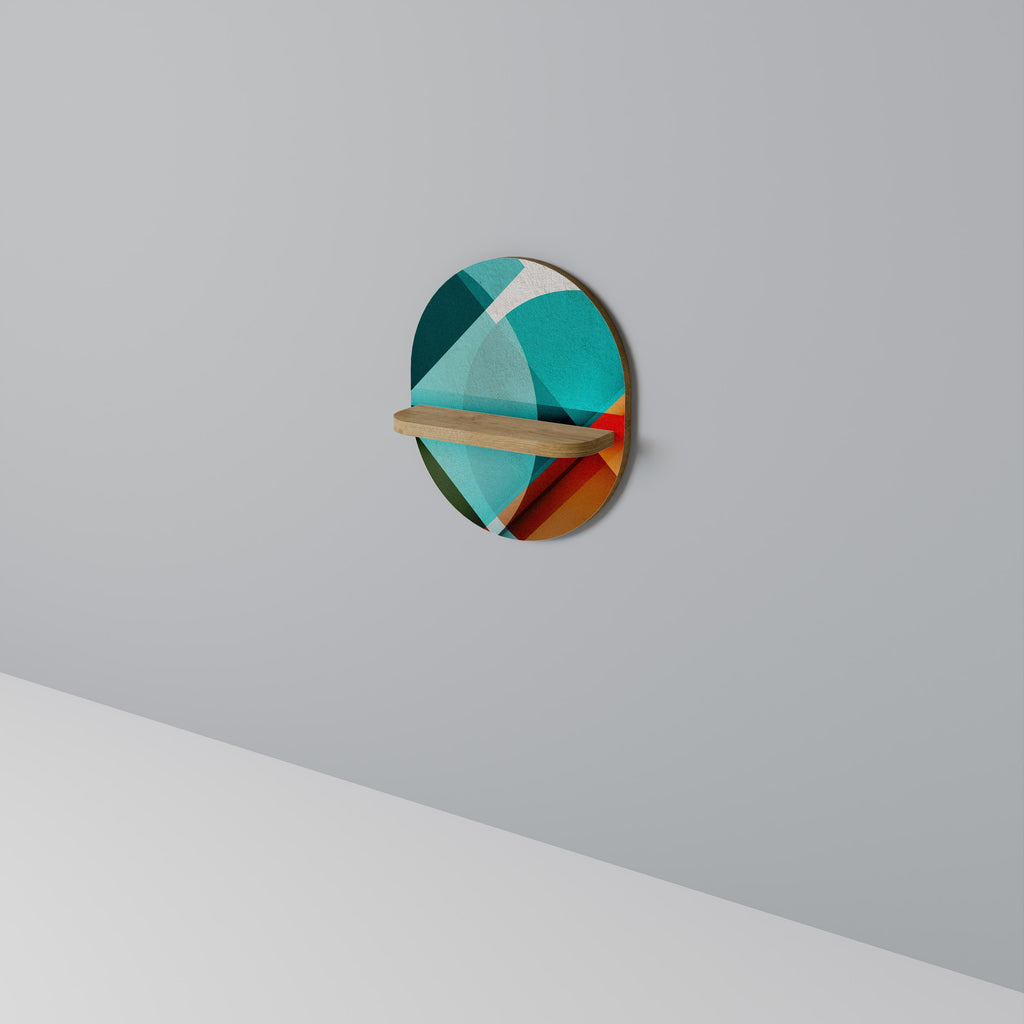 CIRCULAR RHAPSODY Decorative Art Shelf