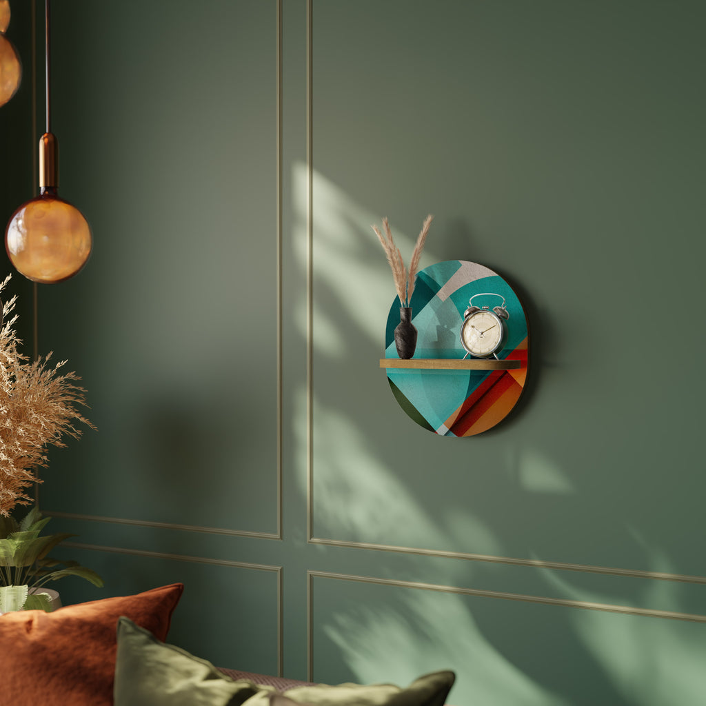 CIRCULAR RHAPSODY Decorative Art Shelf