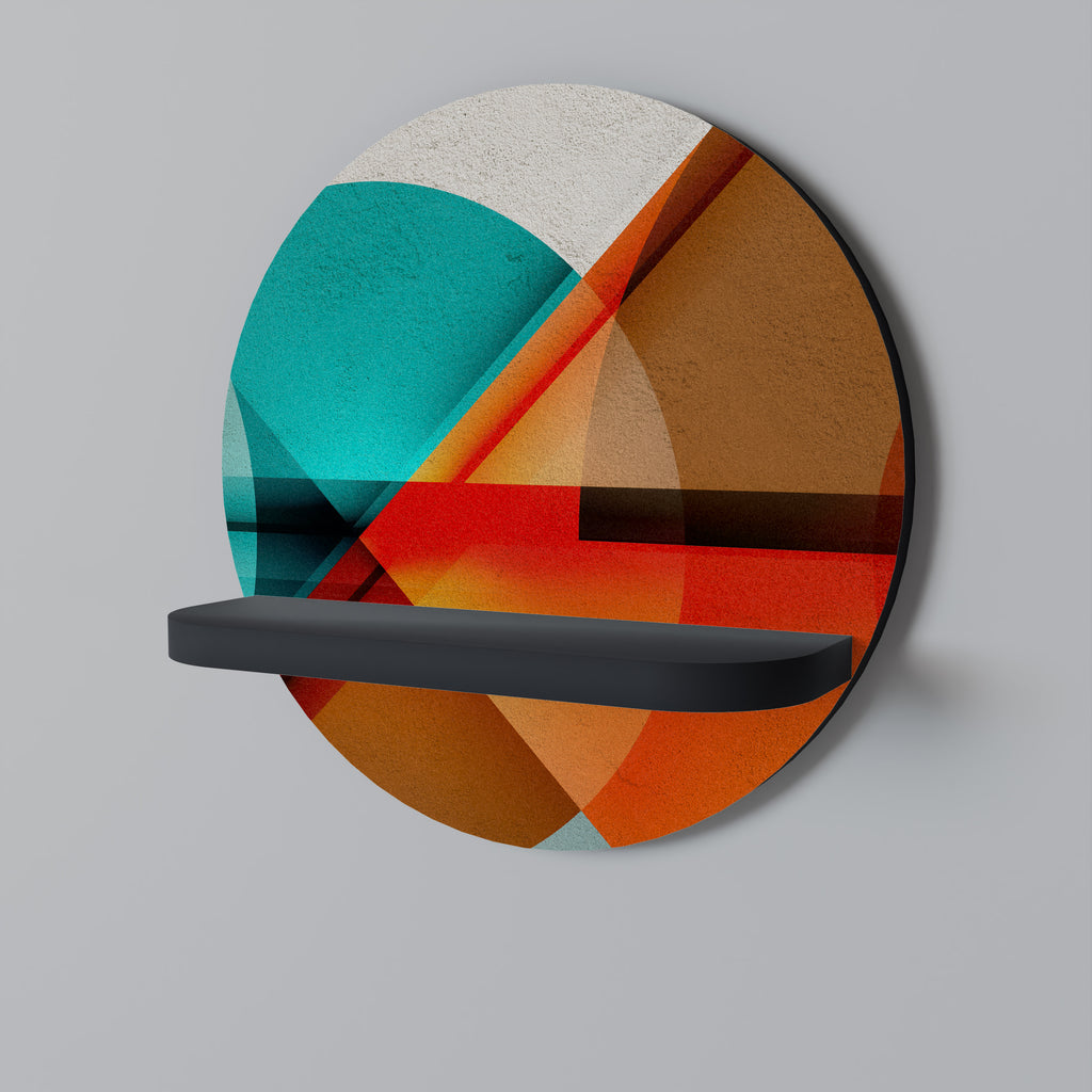 CIRCULAR RHAPSODY Decorative Art Shelf