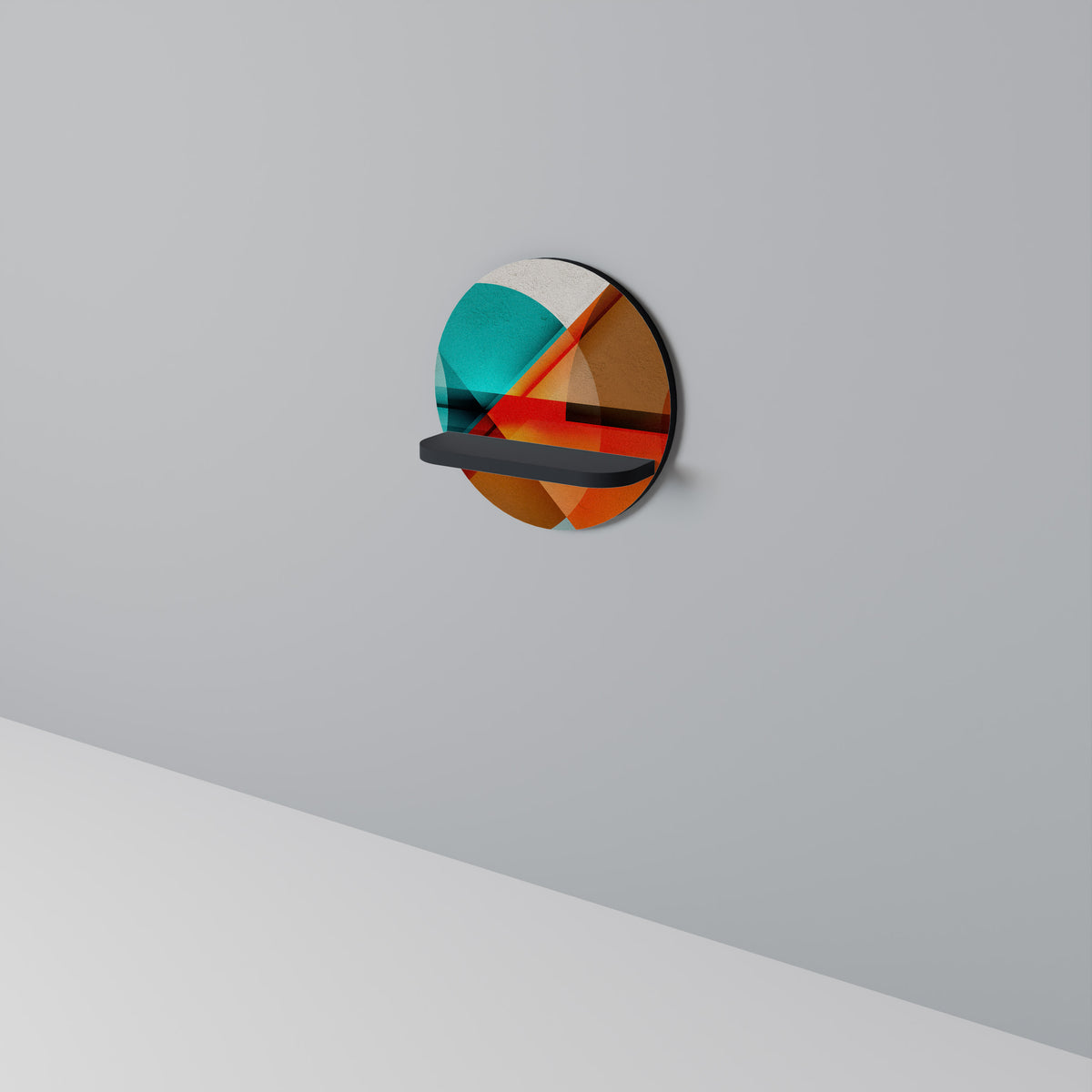 CIRCULAR RHAPSODY Decorative Art Shelf