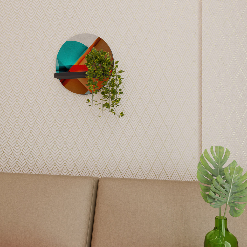 CIRCULAR RHAPSODY Decorative Art Shelf