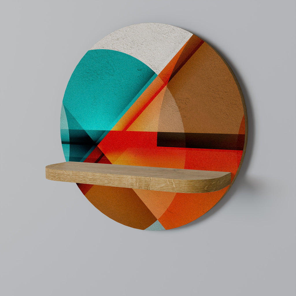 CIRCULAR RHAPSODY Decorative Art Shelf