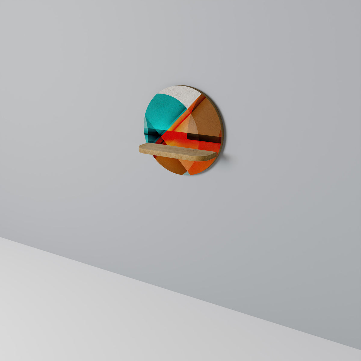 CIRCULAR RHAPSODY Decorative Art Shelf