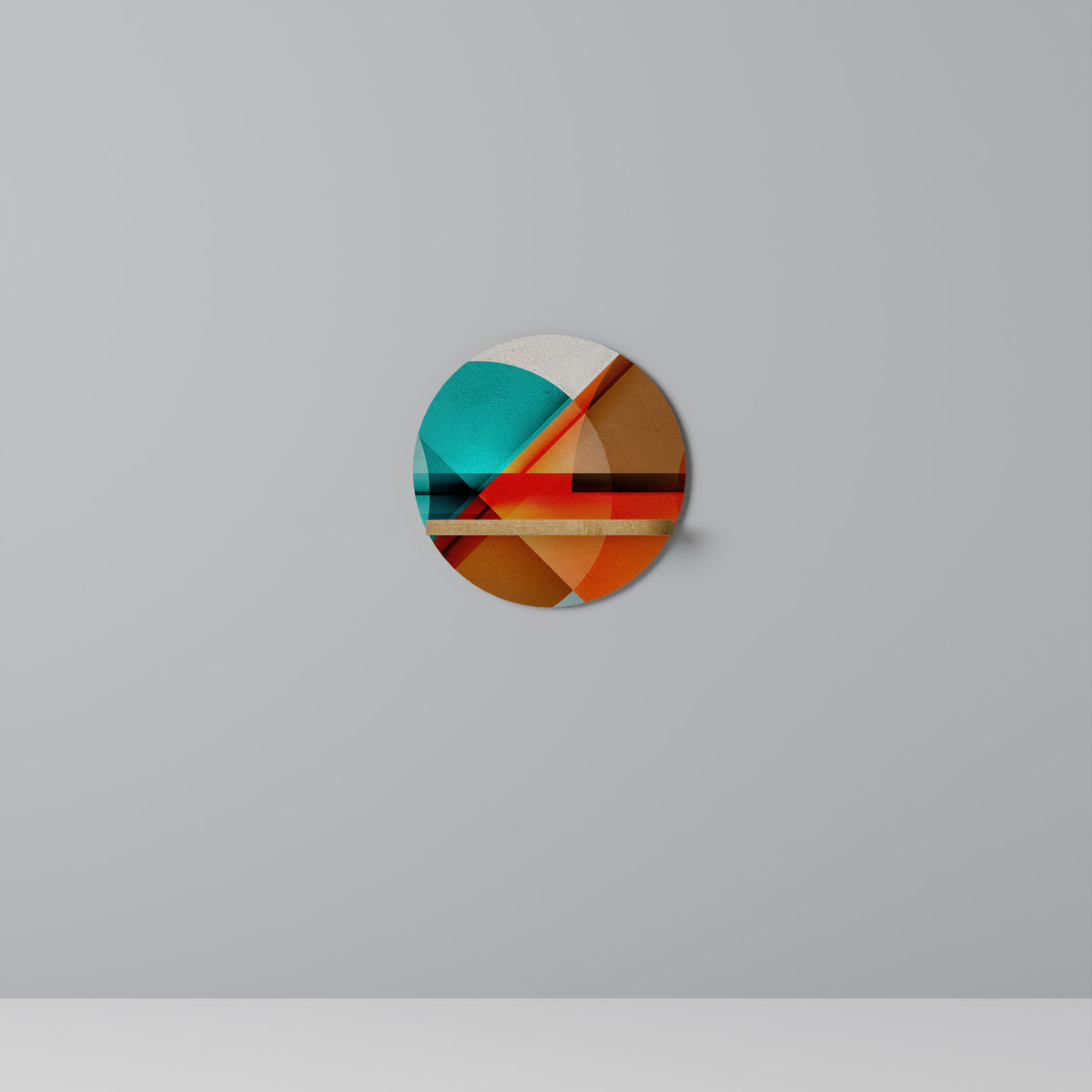CIRCULAR RHAPSODY Decorative Art Shelf