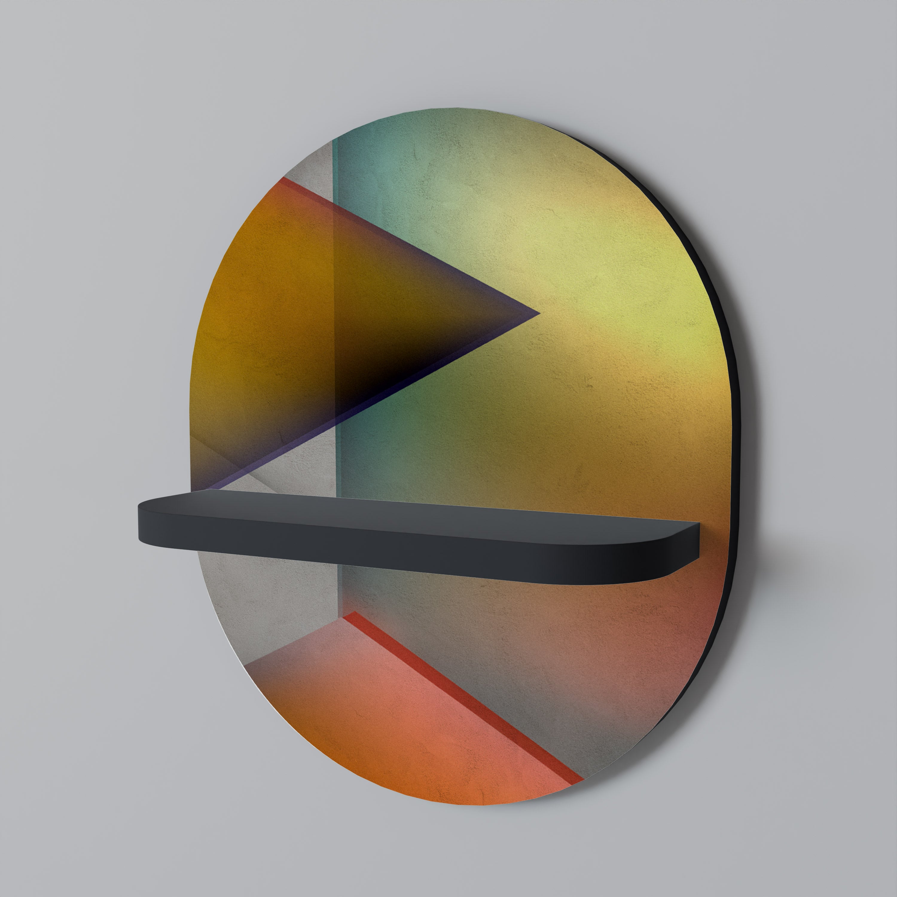 PIERCING SHARPNESS Decorative Art Shelf