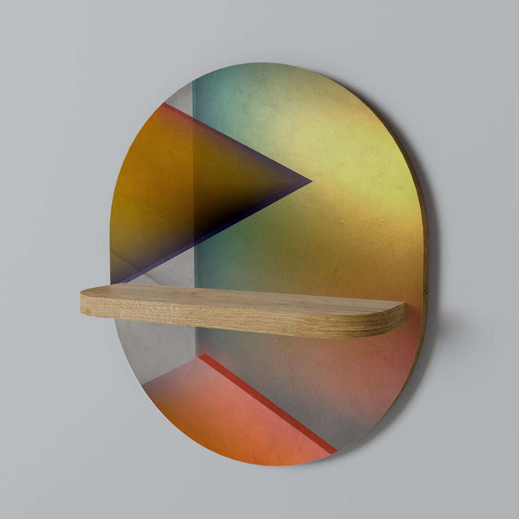 PIERCING SHARPNESS Decorative Art Shelf