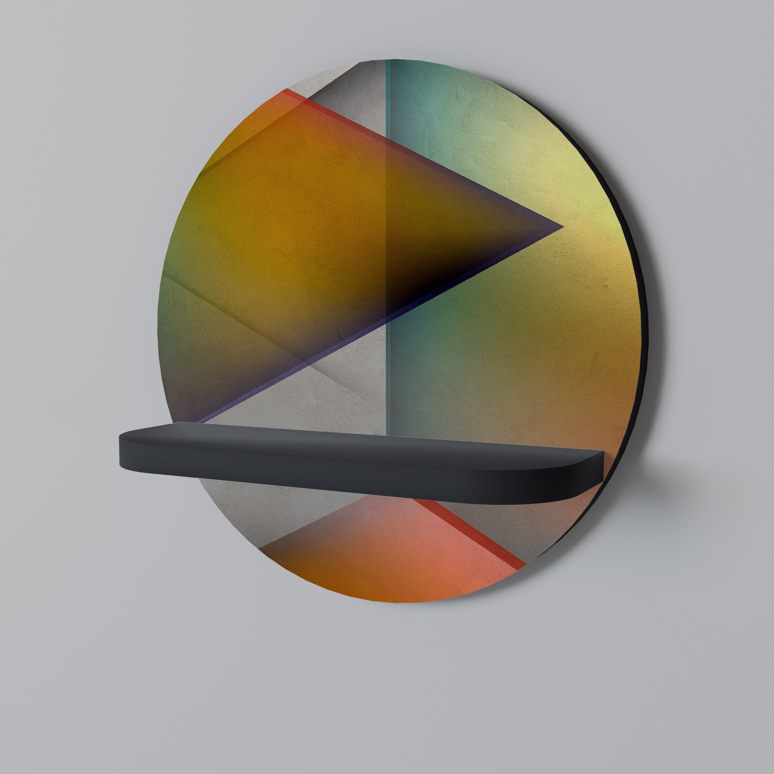 PIERCING SHARPNESS Decorative Art Shelf