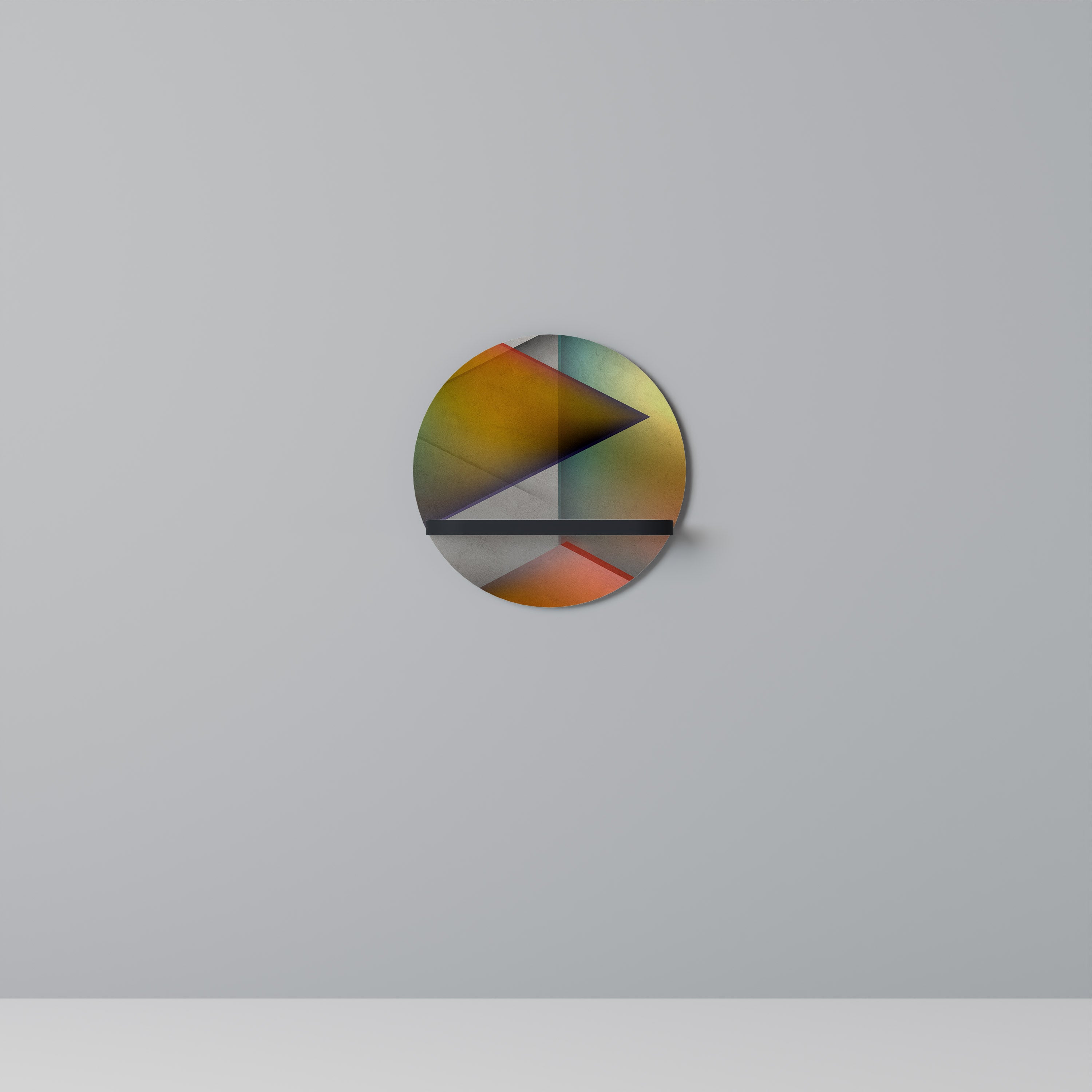 PIERCING SHARPNESS Decorative Art Shelf