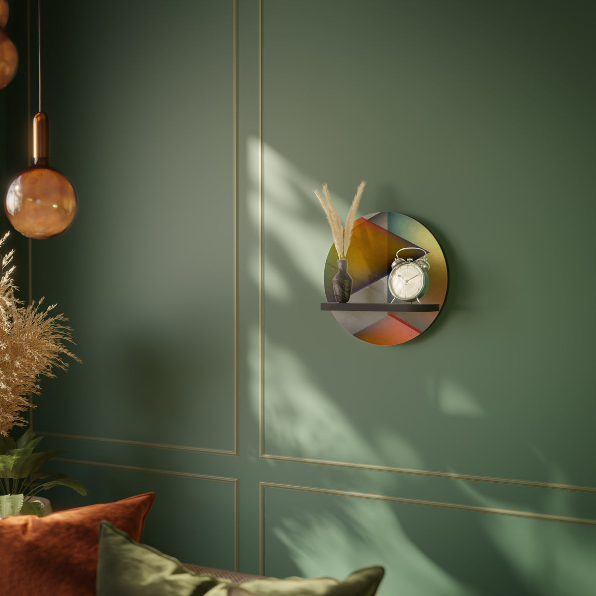 PIERCING SHARPNESS Decorative Art Shelf