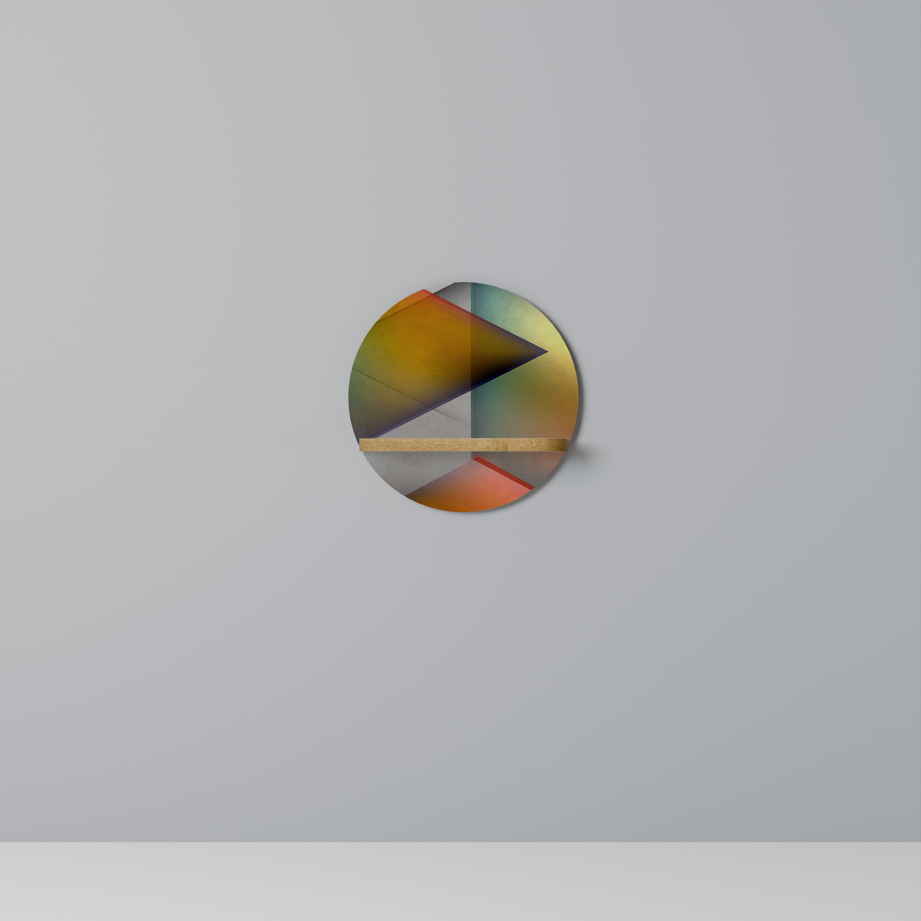 PIERCING SHARPNESS Decorative Art Shelf