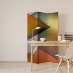 PIERCING SHARPNESS Dekorativ rumsavdelare – 3 paneler