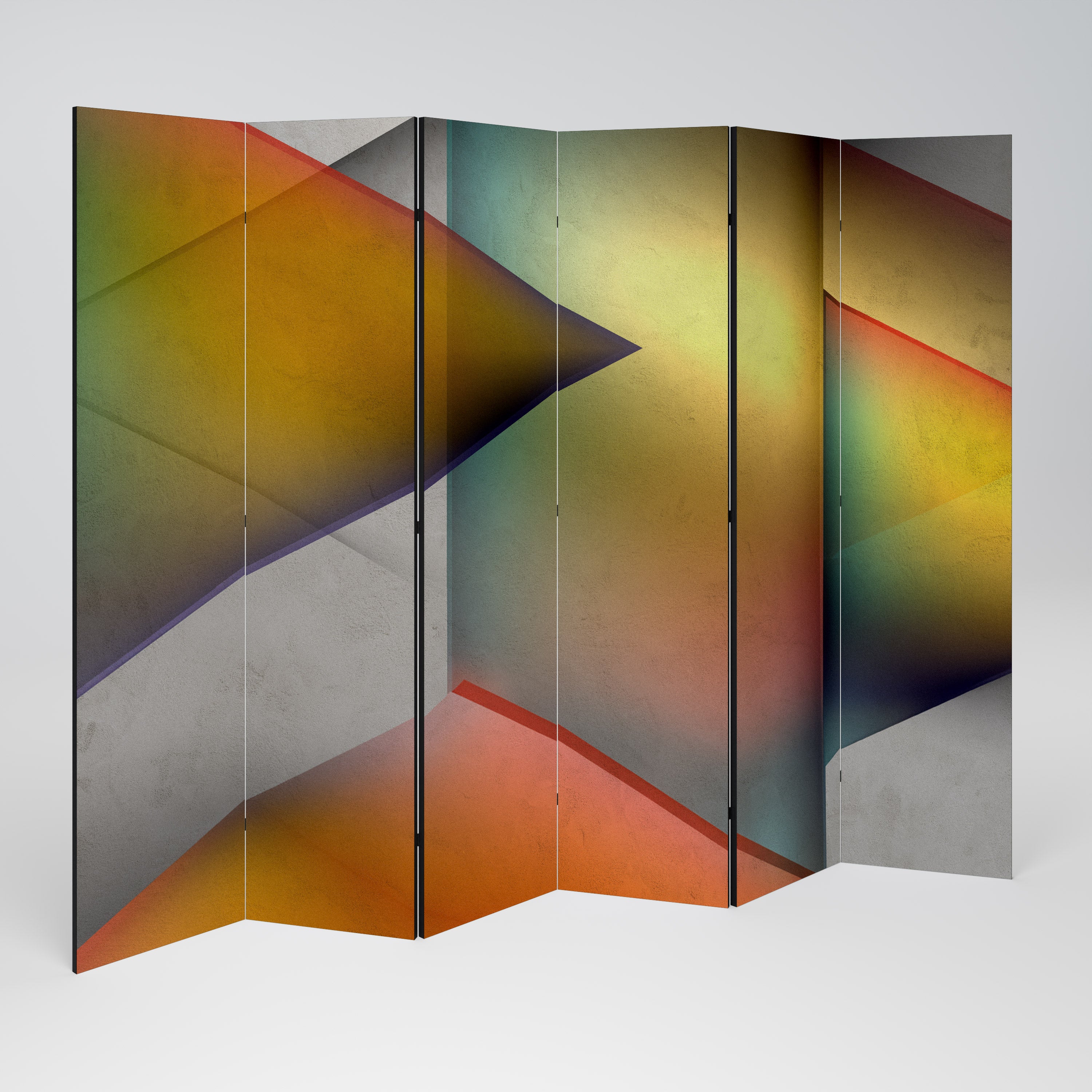 PIERCING SHARPNESS 6-Panel Room Divider