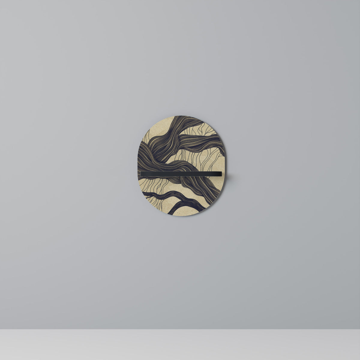 UNIFIED FRAGMENTS Dekoratives Wandregal