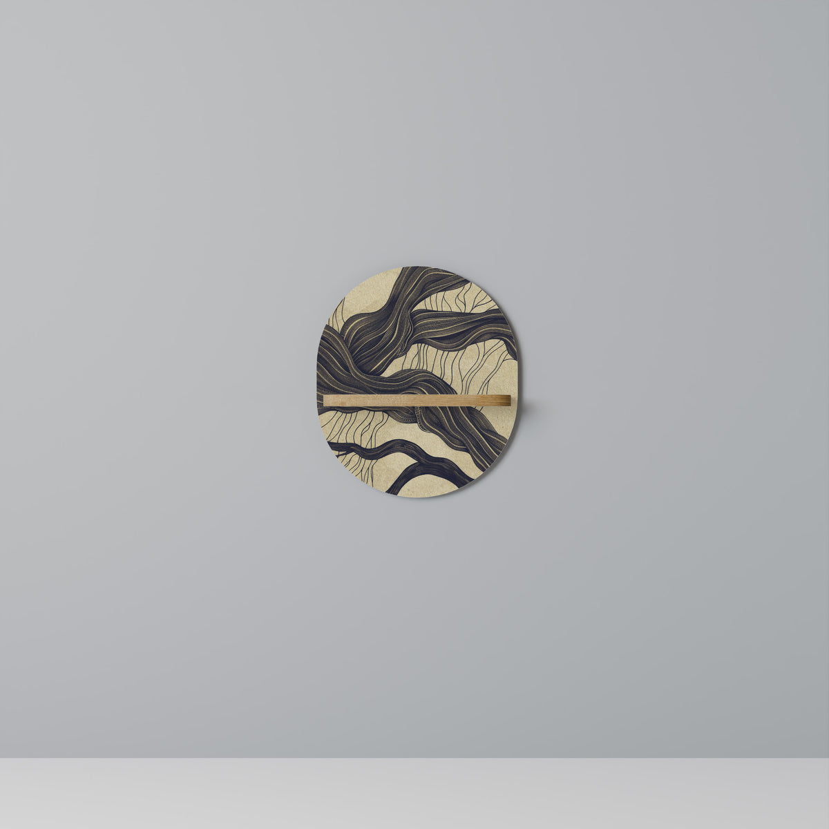 UNIFIED FRAGMENTS Dekoratives Wandregal