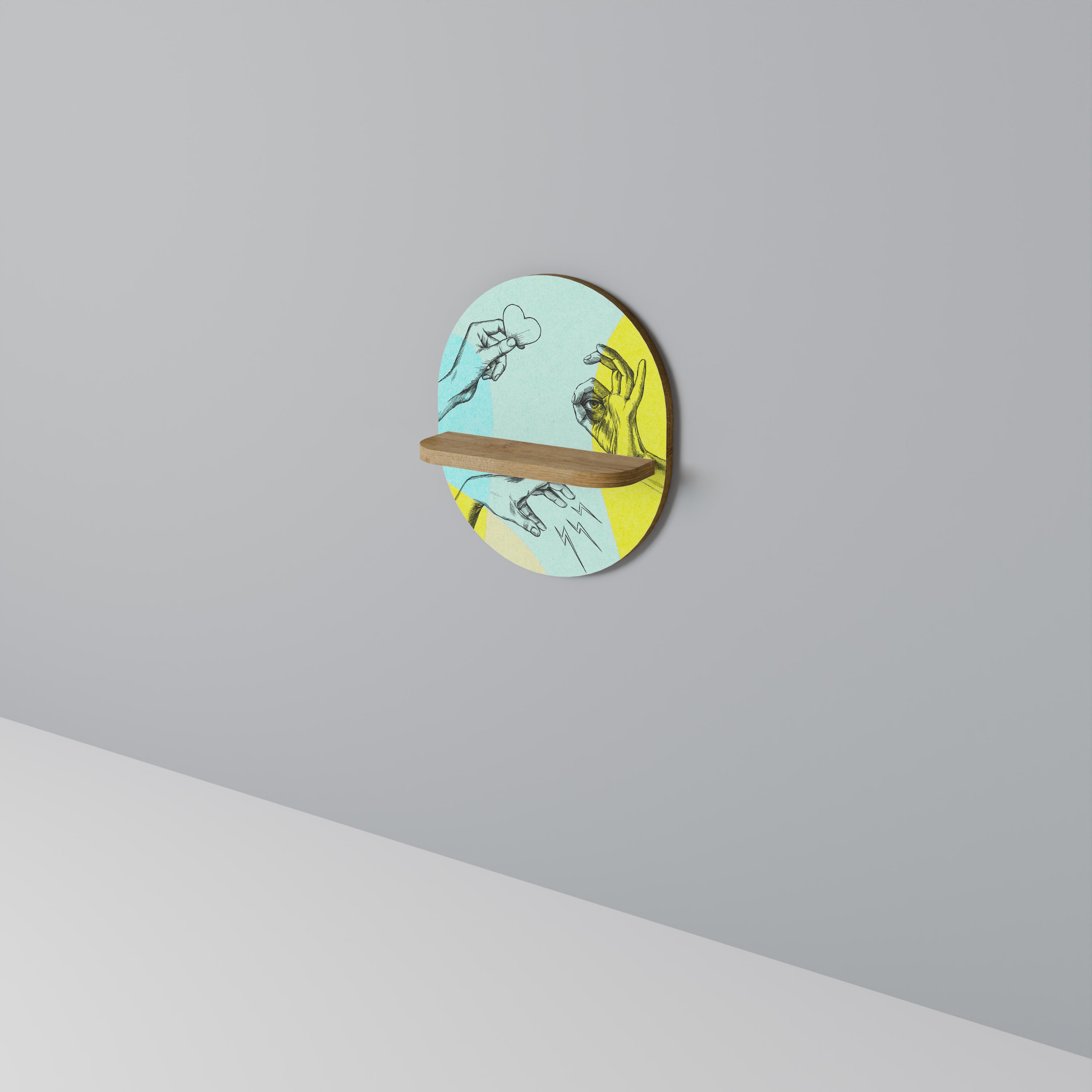 BODY LANGUAGE Art Shelf